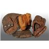Image 1 : Lot of 9: Early Baseball Gloves.