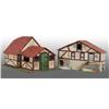 Image 1 : Lot of 2: Elastolin Wooden Buildings.