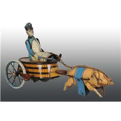 Tin Stock Paddy's Pride Wind-Up Toy.