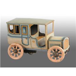 Tin Bing Sedan Car Wind-Up Toy.