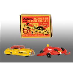 Marx Mechanical Roadster Toy.
