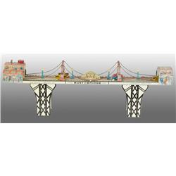 Tin Marx Busy Bridge Wind-Up Toy.