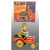 Image 1 : Tin Unique Art GI Joe Jouncing Jeep Wind-Up Toy.