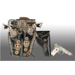 Lot of 2: Captain Gallant & Double Holster Capguns