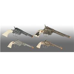 Lot of 4: Western Cap Pistols.