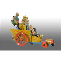 Lithographed Tin Nifty Skidoodle Car Wind-Up Toy.