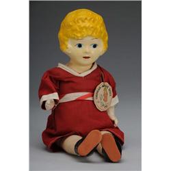 Composition Orphan Annie Character Doll.