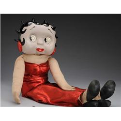 Lot of 2: Betty Boop & Dutch Girl Character Dolls.