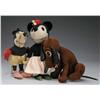 Image 1 : Lot of 3: Walt Disney Stuffed Toy Dolls.