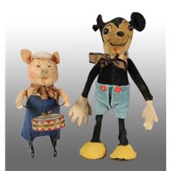 Lot of 2: Walt Disney Toys.