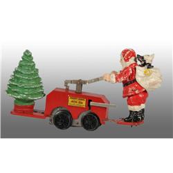 Lionel No. 1105 O-Gauge Santa Claus Hand Car.