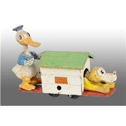 Lionel O-Gauge Donald Duck Hand Car.