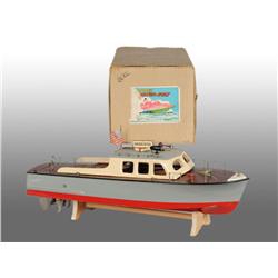 Japanese ITO Wooden Harbor Patrol Boat.