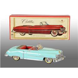 Tin Alps Cadillac Friction Toy Car.