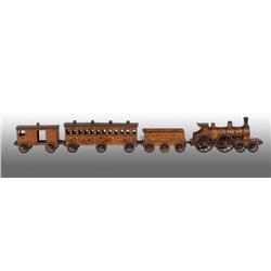 Cast Iron Wallwork’s Train Set.