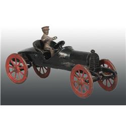 Cast Iron A.C. Williams Race Car Toy.