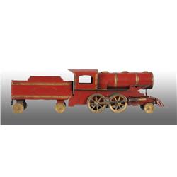 Pressed Steel Hill Climber Train Engine & Tender.