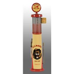 Pressed Steel Gilmore Gas Pump Toy.