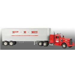 Pressed Steel All American PIE Tractor Trailer Toy
