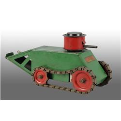 Pressed Steel Structo WWI Tank Toy.