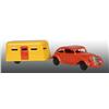 Image 1 : Pressed Steel Kingsbury Auto & Trailer Toy Set.