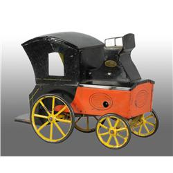 Tin Hansom Cab Clockwork Toy.