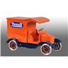 Pressed Steel Cowdery Flivver Pharmacy Truck Toy.