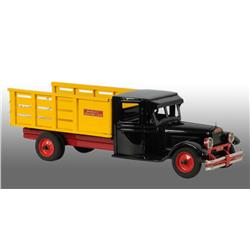 Pressed Steel Buddy L Junior Baggage Truck Toy.