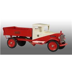 Pressed Steel Buddy L Sit 'N Ride Hydraulic Dump.