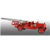 Image 1 : Pressed Steel Buddy L Aerial Ladder Truck Toy.