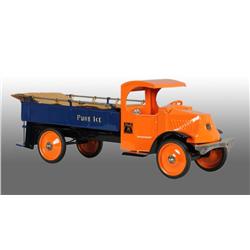 Pressed Steel Steelcraft Pure Ice Company Truck.