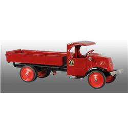 Pressed Steel Steelcraft Dump Truck Toy.