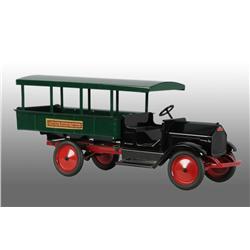 Pressed Steel Sturditoy Huckster Truck Toy.