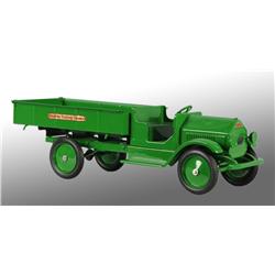 Pressed Steel Sturditoy USA Army Truck Toy.