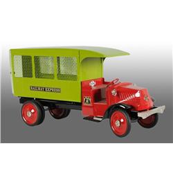 Pressed Steel Steelcraft Deluxe Railway Truck.