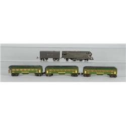 Lionel No. 1688 O-Gauge Passenger Set.