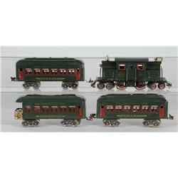 Lionel No. 166 O-Gauge Passenger Train Set.