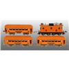 Image 1 : Lot of 4: Lionel 256E O-Gauge Train Set.