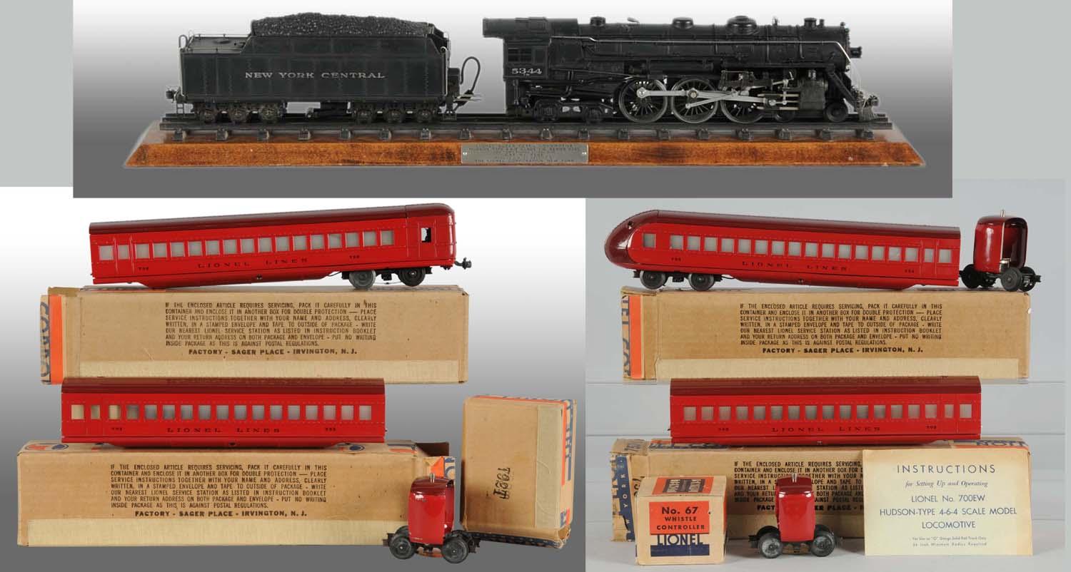 Lionel No. 700E OGauge Rail Chief Passenger Set.