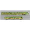 Image 1 : American Flyer O-Gauge Green Diamond Zephyr Set.