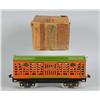 Lionel No. 213 Standard Gauge Cattle Car.