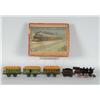 Image 1 : Bing O-Gauge Clockwork Passenger Train Set.