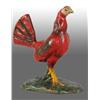 Image 1 : Cast Iron Red Game Cock Doorstop.
