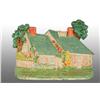 Image 1 : Cast Iron Cape Cod Cottage Doorstop.
