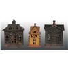 Image 1 : Lot of 3: Cast Iron Still Banks.