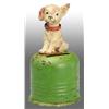 Image 1 : Lead Dog on Green Base Still Bank.