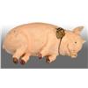 Image 1 : Lead Pig Lying Down Still Bank.