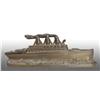 Image 1 : Lead Boat with 3 Stacks Still Bank.