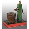 Image 1 : Cast Iron Pump & Bucket Mechanical Bank.