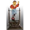 Image 1 : Cast Iron Boy on Trapeze Mechanical Bank.